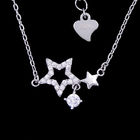 Romantic Silver Snowflake Jewellery For Valentine'S Day Present