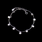Minimalist Style Plain Silver Bracelet 925 Jewelry Display With Big Heart
