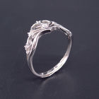 Luxury Princess Crown Promise Rings For Women Sterling 925 Silver European Style