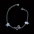 Real Silver 925 Ball Chain Jewelry Enamel Style Bracelet Custom Color