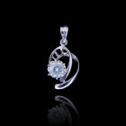 Customized Pure 925 Silver Pendant Minimalist Style With Little Puppy Shape