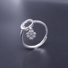 Customized Freshwater Pearl Ring Three Circles Design For Women