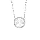 Long New Jewellery Design Cubic Zirconia Wedding Necklace Mirror Polished