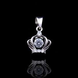 Fashion Crown Pendant Jewelry Dancing A & H Stone Heart And Arrow Zircon