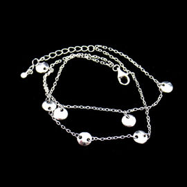 Lucky Flower Sterling Silver Infinity Bracelet 925 Clover Fashion Birthday Present