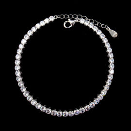 Antique Design CZ Cubic Zirconia Bracelet / Vintage 925 Silver Bracelet