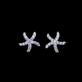 Classical Style Cross 925 Silver Earrings Handmade Free Nickel And Lead