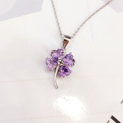 Fashion 925 Silver Necklace Set Jewelry with High Standard CZ